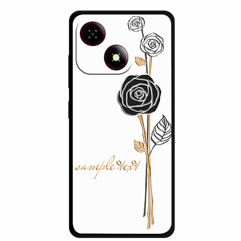 3D Flower Emboss Cases For ZTE Blade A35e Relief Emboss Soft Silicone Cover For ZTE Blade A35E Relief Emboss Funda BladeA35e A35