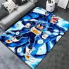 Ковер Dragon Ball Z для гостиной, спальни, дома, дивана, детской игровой, нескользящий коврик