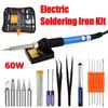 Electric Soldering Iron Set Temperature Adjustable Electric Soldering Iron Welding Tool Kit