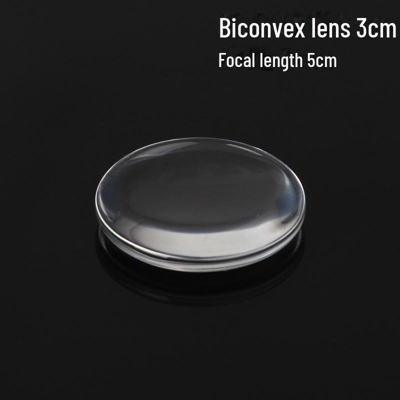 Оптические вогнутые и выпуклые линзы (3/4/5см) для телескопа Галилео DIY и учебных пособий