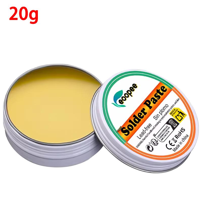 Upgraded Solder Paste Rosin Flux Precision 50g No Clean Soldering Flux for Electronics Circuit Boards Lead-free Rosin Paste