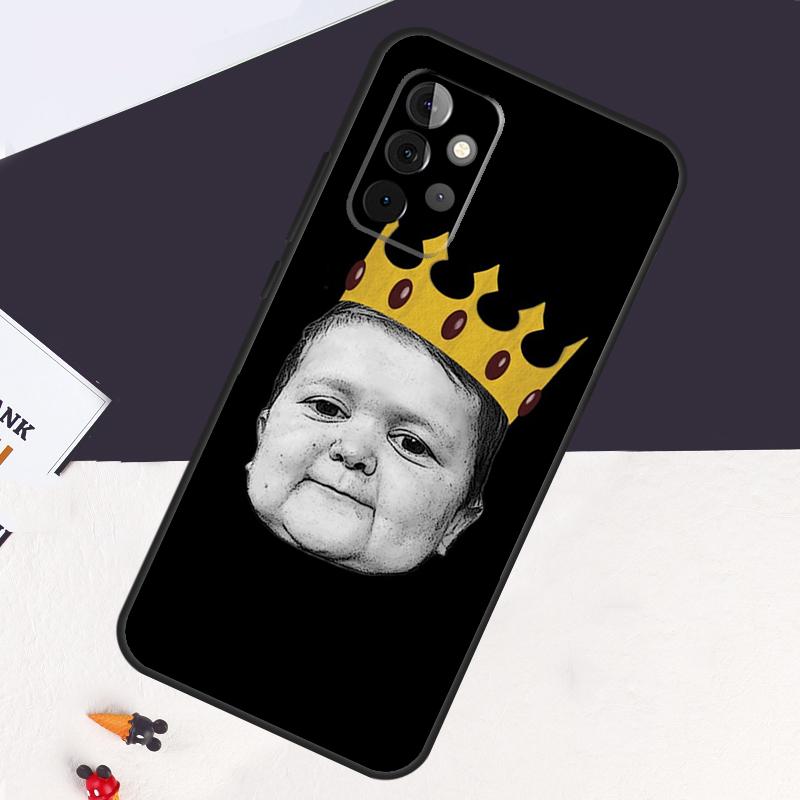 Funny Hasbulla Case For Samsung Galaxy A53 A15 A22 A52 A32 A54 A14 A16 A26 A36 A56 A55 A35 A05 A06 A33 A13