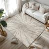 Nordic Tie Dye Area Rug для гостиной Modern Abstract Area Carpet Boho Area Rugs Красочный ковер Eclectic Спальня Decor Carpet