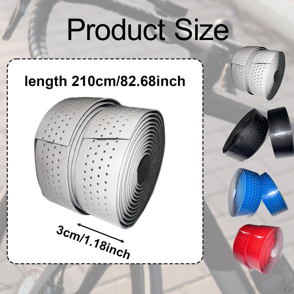 2 шт. обмотки для руля велосипеда, противоударные, из полиуретана и ЭВА, дышащие, для горных велосипедов