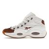 Reebok Кроссовки Question Mid Мужские Белый Кисть Коричневый GX0241
