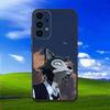 Чехол для телефона Samsung Galaxy A13, A21s, A22, A31, A32, A52, A53, A71, A80, Милый Черный Мягкий Чехол с Аниме B-Beastars