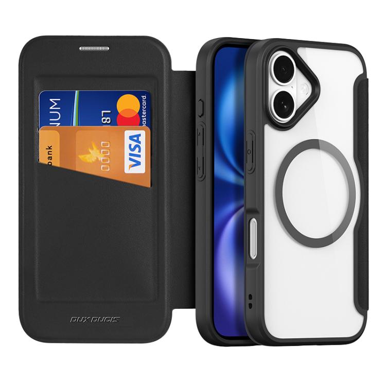 DUX DUCIS Чехол-книжка Skin X Pro Series Magsafe из PC + TPU для телефона