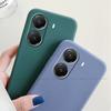 Для чехла Poco X7 Pro Обложка Xiaomi Poco X7 Capas Противоударный бампер для телефона Задняя броня Жидкий силикон Оригинальные чехлы Poco X7 Pro