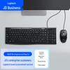 Logitech Проводная клавиатура и мышь MK200