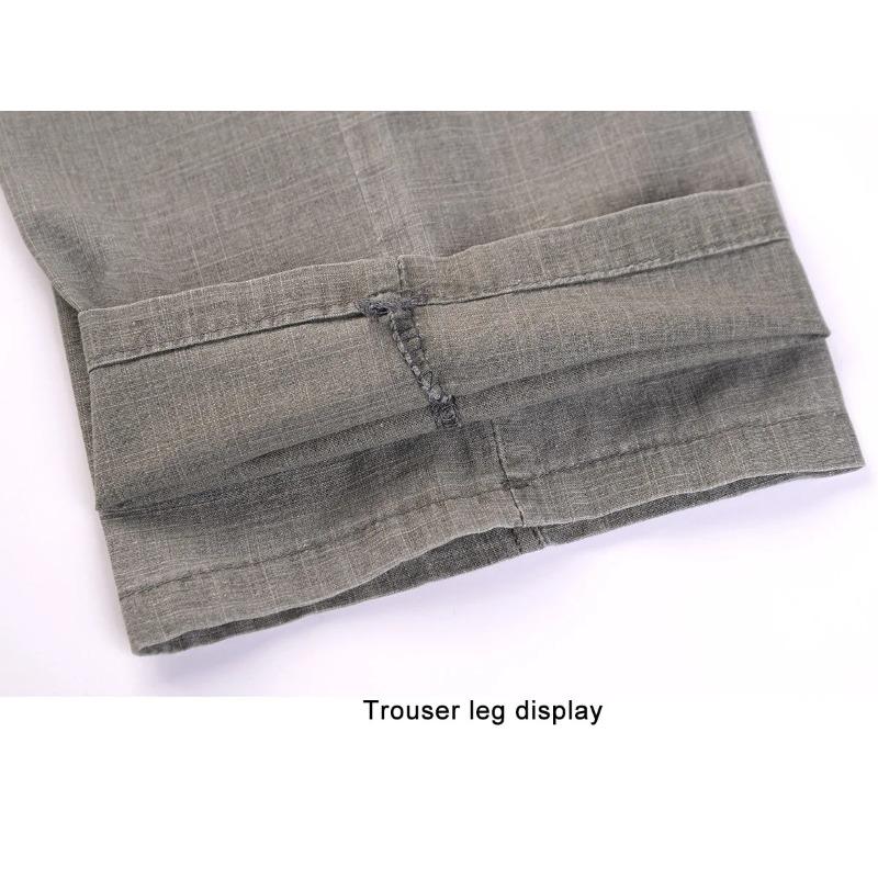 Новые мужские деловые повседневные брюки, мужские однотонные хлопковые брюки с карманами, дышащие модные мягкие удобные брюки размера плюс 5XL