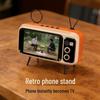Bluetooth-колонка и держатель для телефона в ретро-телевизионном стиле