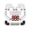 2.5" Aluminum Turbo Intercooler Tube (450x180x65mm) - Universal DIY Car Accessory