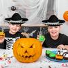 Модная мексиканская детская шляпа от солнца с уникальным узором в виде черепа для поездки на пляж, ежедневных прогулок и фестивальных мероприятий