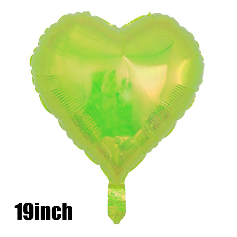 3 шт. прозрачных цветных круглых фольгированных шаров в форме звезд и сердец, радужные цветные шары для детей, дня рождения, вечеринки, дискотеки, свадьбы, украшения