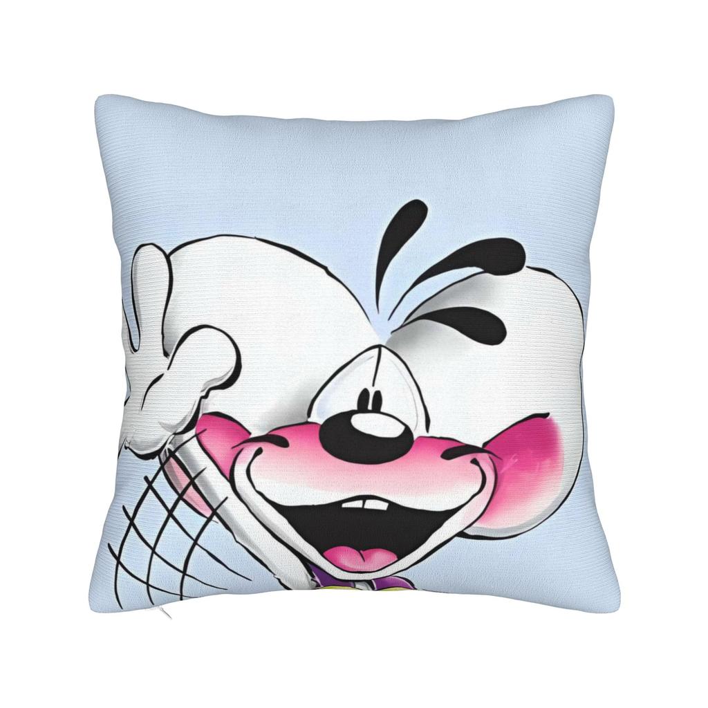 Diddl Cartoon Dog Pillow Cover Novelty Pillow Case For Chair Sofa Home Decor Design Pillowcases Birthday Present