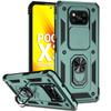 Защитный чехол для слайд-камеры для Xiaomi Poco X3 Pro, чехол с магнитным кольцом, бронированные чехлы для Poko Poxo Pocco Little X 3 NFC X3Pro