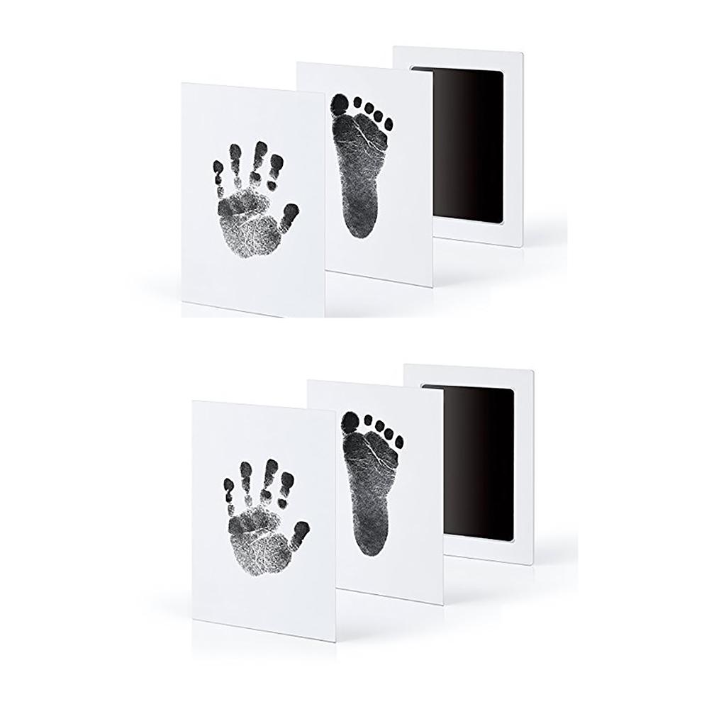 Set of 2 Safety Pads for Paw Prints of Babies, Pets (dogs, Cats), Set for Paw Prints and Pens-souvenirs, Gift
