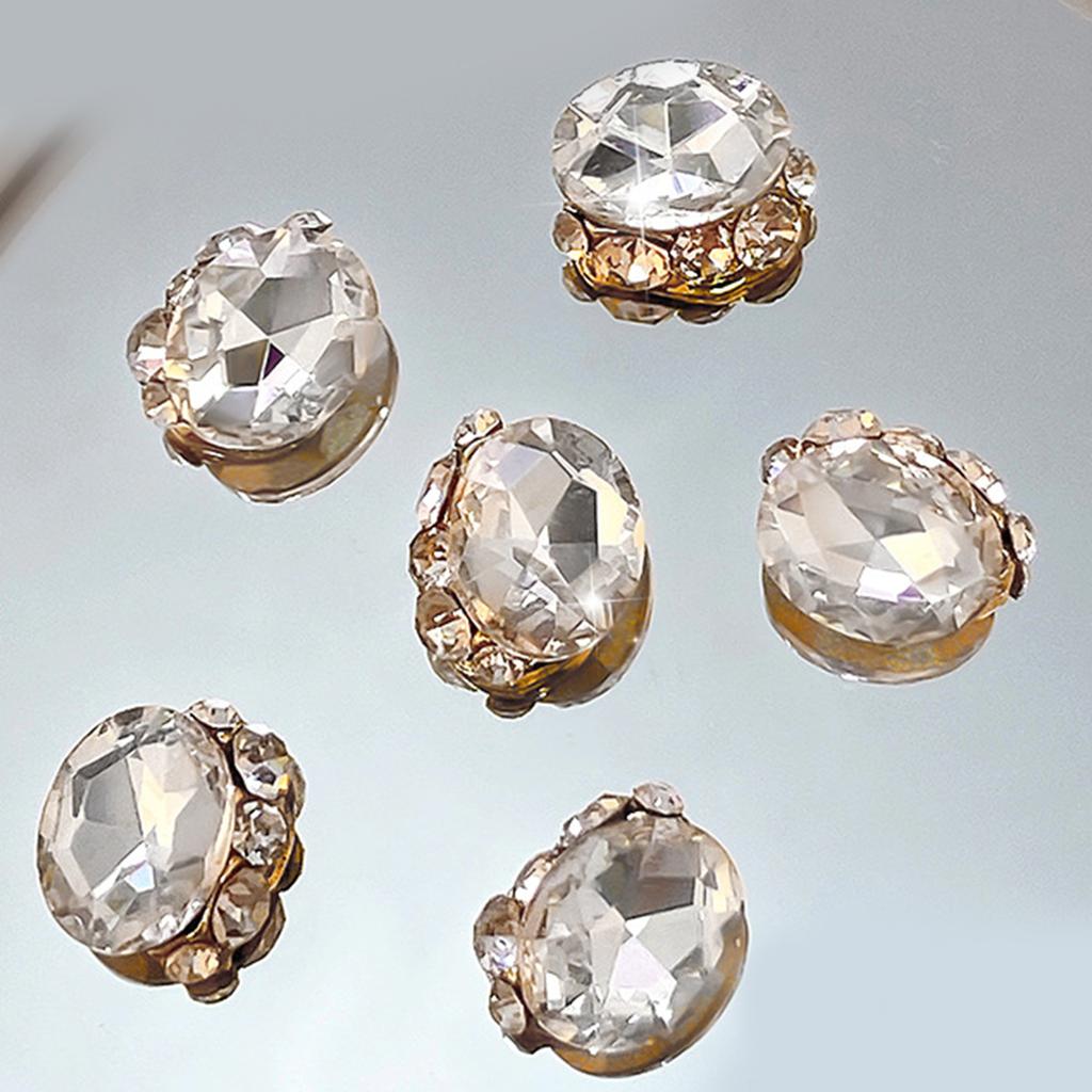 10 шт. модные стеклянные украшения для ногтей, подвески, хрустальные 3D алмазные стразы, сделай сам, стразы для ногтей, маникюр, украшение для ногтей