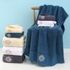 1/5/10 шт. Хлопковое полотенце для ванной 35X75 см 70X140 см Полотенце для рук и лица Мягкое Подарочное Впитывающее Спортивное Впитывающее Полотенце Синее Белое