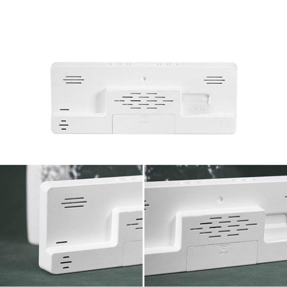 Многофункциональные цифровые светодиодные часы с дисплеем температуры, настольные часы, новые электронные настенные часы