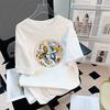 GMXIA Женские модные повседневные летние блузки и рубашки с коротким рукавом и круглым вырезом