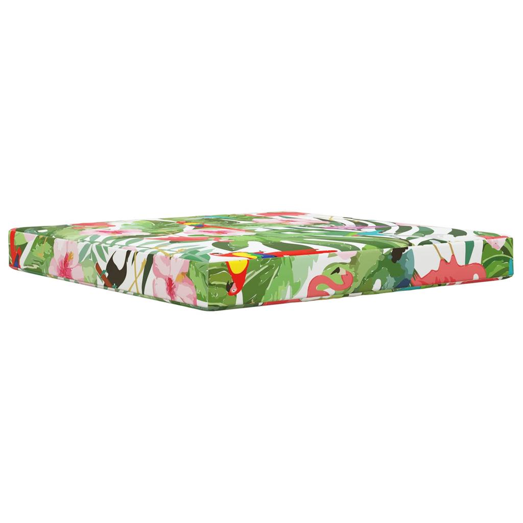 Outdoor Sofa Cushion Multicolored 80 x 80 x 8 cm Polyester