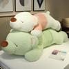 Large Dog Throw Pillow Plush Toy Doll Teddy Dog Doll Girl Bed Sleeping Soothing Doll
