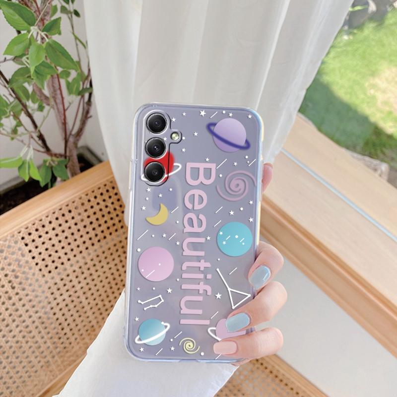 Мягкий силиконовый прозрачный чехол с рисунком бабочки для iPhone 11 12 13 14 15 Samsung A55 A54 A34 A15 S24 M35 Xiaomi Redmi Note 13 Pro Poco противоударный чехол