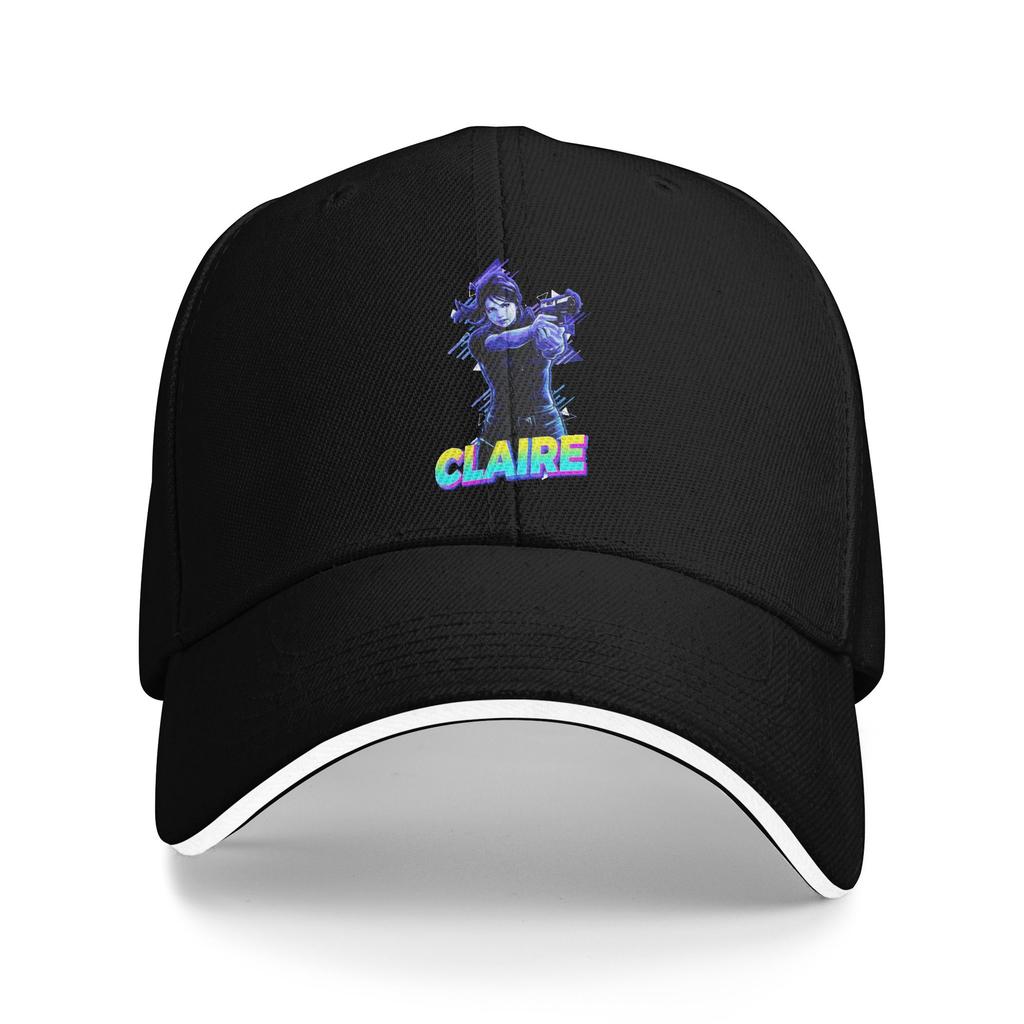 Claire Redfield Residents Evils Baseball Cap y2k Funny Hip Hop Hats Summer Unisex-Teens Running Hippie Snapback Cap