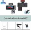 3.16inch WiFi FHD 1080P Dashcam Car Camera Front Rear Night Vision Loop Recording  Vehicle Accessories Hidden Type