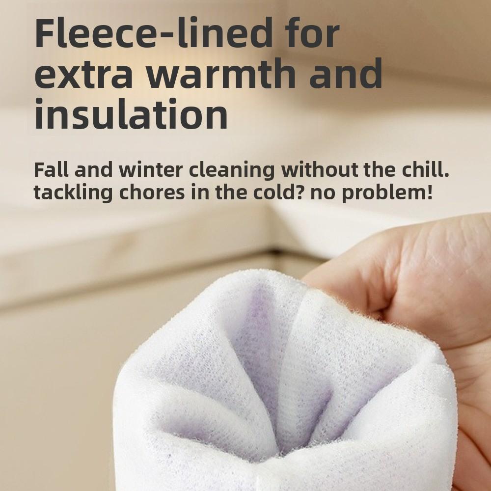 Waterproof Dishwashing Gloves Thickened Scrubbing Gloves Multi-functional Kitchen Gloves Gardening