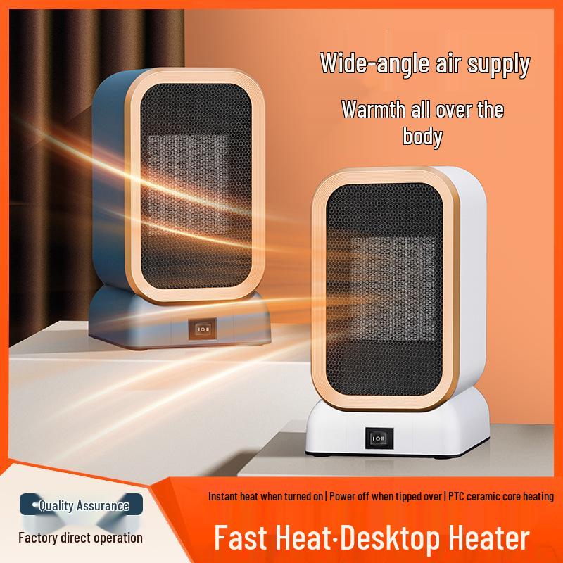 Компактный электрический обогреватель 1000 Вт для дома, офиса и общежития