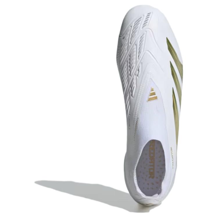 adidas Predator Elite Без шнурков FG Day Spark Pack Унисекс Кроссовки Белый Платиновый-Металлик Аврора-Черный IF6448
