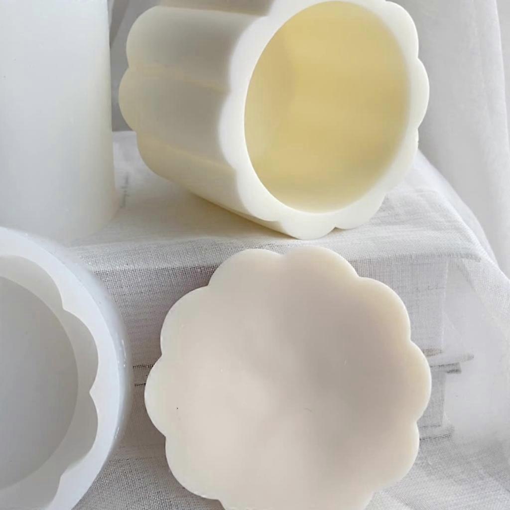 Storage Box with Lid Silicone Mold Melt Aromatherapy Making Cupcake