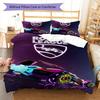 Rocket League Bedding Quilt Set Quilt Cover Pillowcase Home Decoration Birthday Gift (1 * duvet cover + 2 * pillowcase, without core)