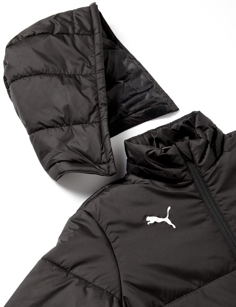 Puma Куртка для клубных занятий JR 657821 Мальчики 2024 Puma White Размер 150 Футбол/Футбол Блузон/Верхняя одежда Осенне-зимние цвета Черный/Puma (03)