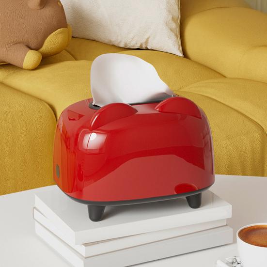 Держатель для салфеток с прорезью для телефона, пружинная поддержка, крышка диспенсера для салфеток, футляр для салфеток