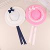 Warm Girl Lace Bow Hat Sweet Painter Hat Y2k Beanie Cap  Female