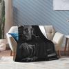 Nosferatu Vampire Dracula Fleece Throw Fashion Blankets Horror Movie Halloween for Bedding Knitted Fashion Blanket Travel Warm Multifunction