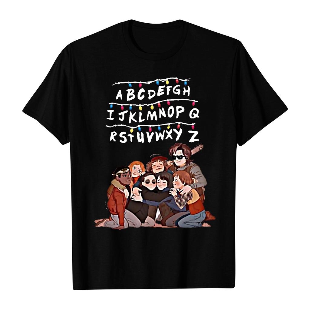 Женская и мужская унисекс модная футболка с принтом, круглым вырезом и коротким рукавом, пуловер