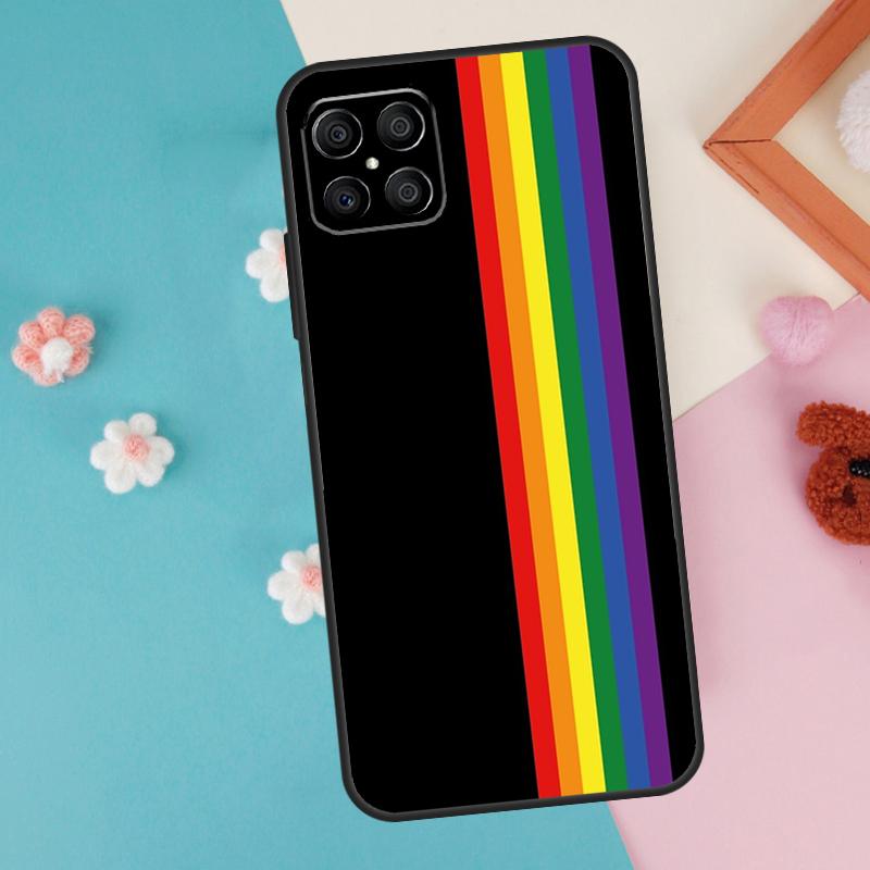 Чехол с радужным флагом ЛГБТ для Honor Magic 7 Lite 5 6 Pro Honor X9a X8a X8 X9 X8b X9c X9b 50 70 90 200 Lite