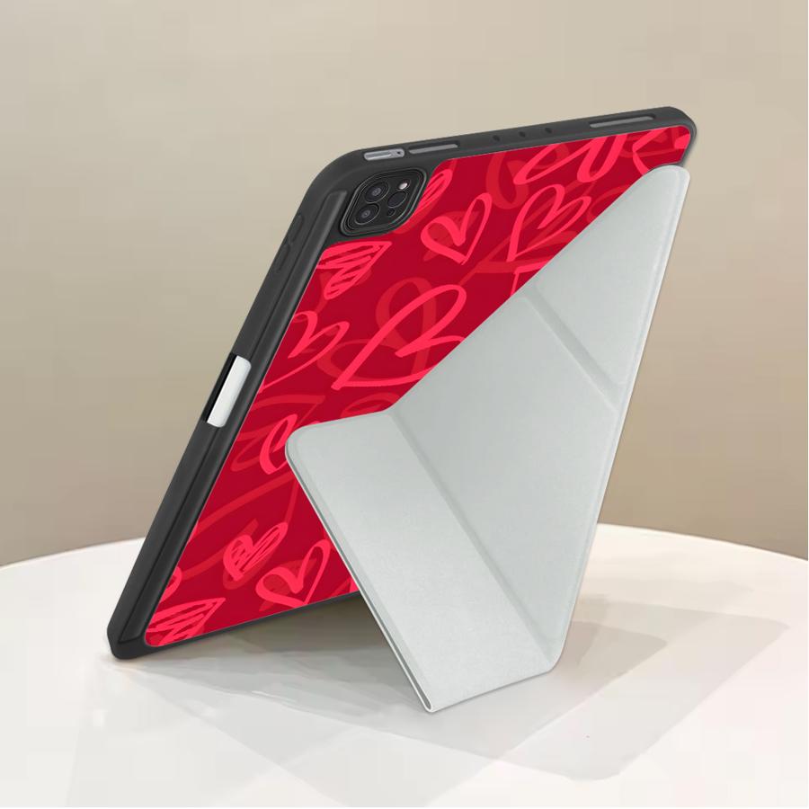 Чехол для планшета для iPad Pro 2025 Mini 6 7 Pro 11-го 10-го 9-го 8-го 7-го 12,9 дюйма Air 4 5 M3 M2 1 2 M4 11 дюймов Держатель Чехол Креативная Любовь