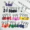 Mini Barbell Plates Key Chain Water Cups Fitness Series Pendant  Friends