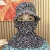 Цветочная Защитная Крышка-Кепка для Шеи Защита от Солнца Солнцезащитный Шляпа-Ведро Женская Шляпа от Солнца Для Пешего Туризма