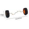 Parrot Balance Bike Row Roller Bird Cage Balancing Toy Cage Sports Supplies Cockatiels Balance Vehicle For Wood Perch Glass