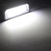 2 шт. светодиодные лампы освещения номерного знака для VW Passat B6 CC Eos Golf 4 5 6 7 MK7 Polo Superb Seat Leon Altea