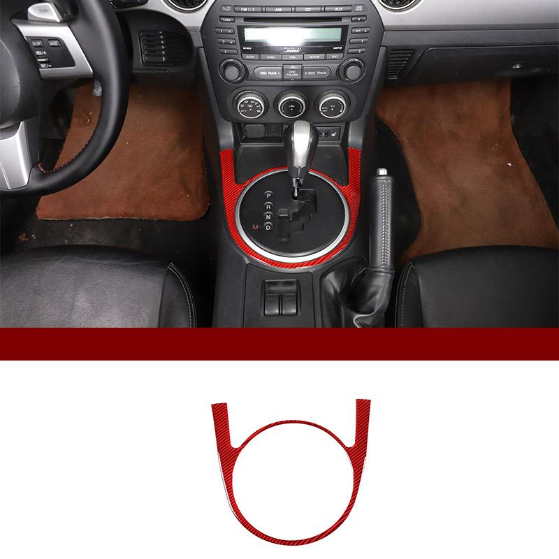 Для Mazda MX-5 NC 2009-2014 Мягкое Углеродное Волокно Декоративные Аксессуары для Центральной Консоли, Панели Приборов, Рулевого Колеса, Подлокотников Дверей Автомобиля