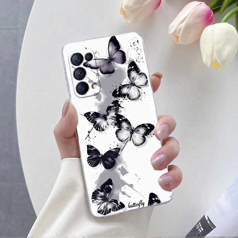 Для Oppo Find X3 X5 Lite Find X6 X5 Pro X7 Ultra Чехол Роскошный Чехол для Телефона Для Oppo Find X3 X2 Neo Прозрачный Силиконовый Защитный Чехол