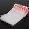 100 Pieces Home Shop Accessories Resealable Thick Seal Reclosable Bag