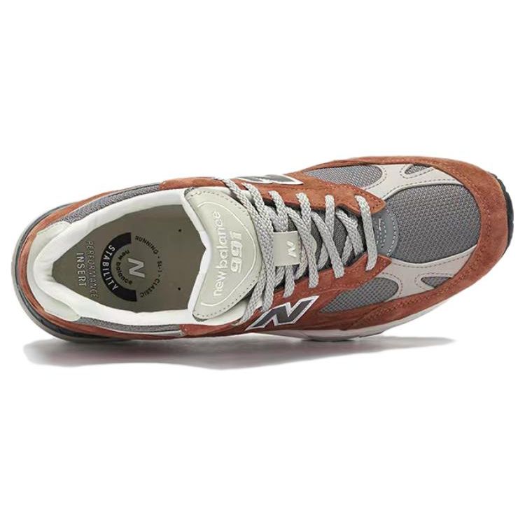 New Balance 991 Made In England Underglazed Men Sneakers Brown Sequoia Falcon M991PTY
